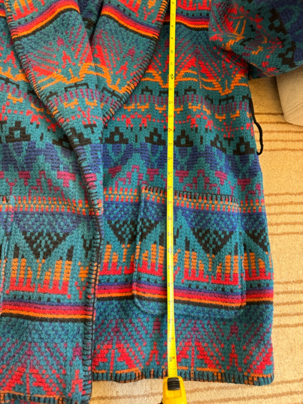 Insane Vintage Blanket Jacket - Picture 4 of 6
